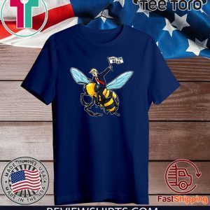 Save The Bees Trump Riding Bee Tee Shirt