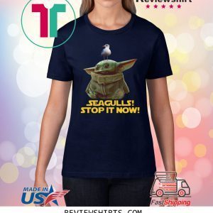 Seagulls Stop It Now Baby Yoda Shirt