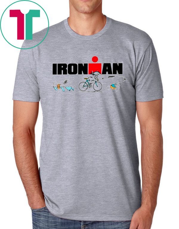 Snoopy Ironman Triathlon World Triathlon Corporation T-Shirt