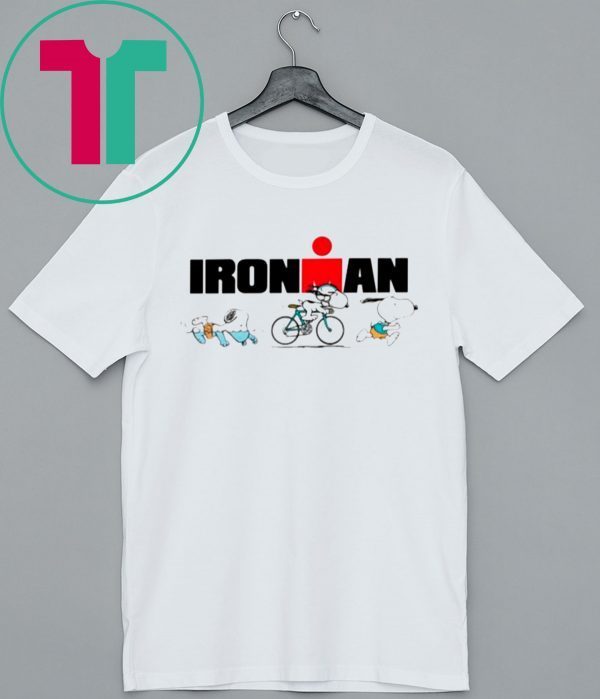 Snoopy Ironman Triathlon World Triathlon Corporation T-Shirt