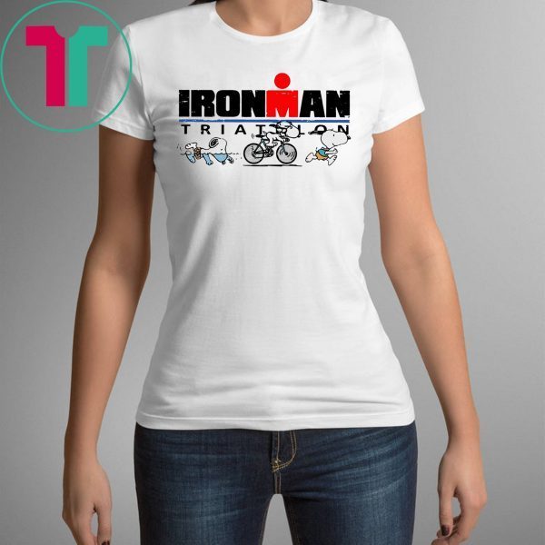 Snoopy Ironman Triathlon World Triathlon Corporation Unisex Shirt