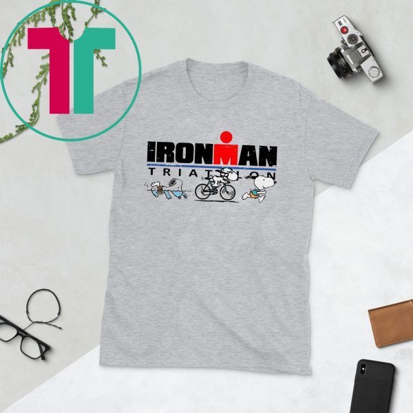 Snoopy Ironman Triathlon World Triathlon Corporation Unisex Shirt