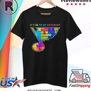 St Louis Blues It's ok to be different shirt