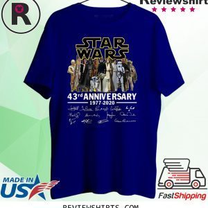 Star Wars 43rd Anniversary Signatures T-Shirt