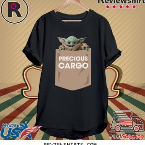 Star Wars The Mandalorian The Child Precious Cargo Pocket Funny T-Shirt