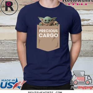 Star Wars The Mandalorian The Child Precious Cargo Pocket Funny T-Shirt