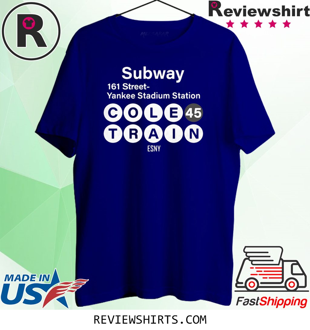 Subway 161 street yankee stadium station cole 45 train  shirt