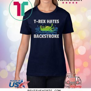 T-rex hates backstroke shirt