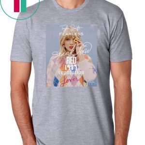 Taylor Swift fearless speak now Red 1989 reputation lover t-shirt