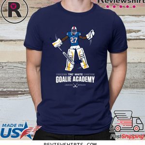 Tre White Goalie Academy T-Shirt