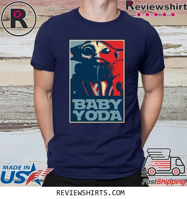 Baby Yoda Hope Poster Vintage T-Shirt