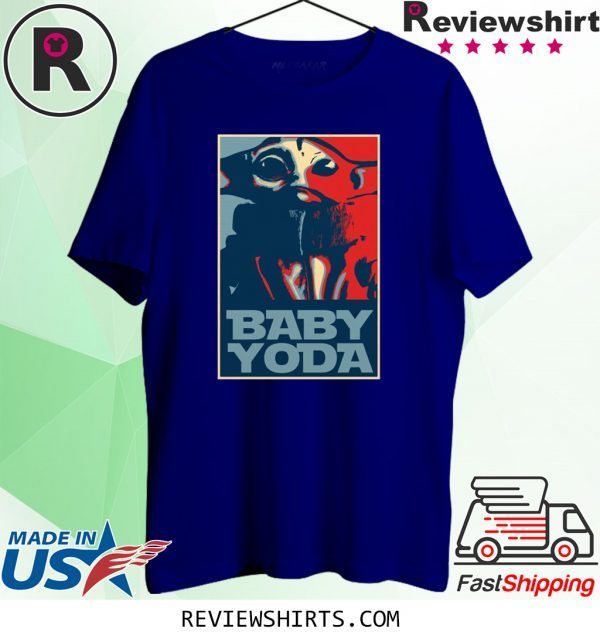 Baby Yoda Hope Poster Vintage T-Shirt