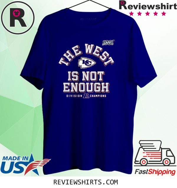 AFC West Champions Kansas City Chiefs T-Shirt