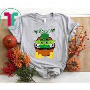 BABY YODA HAPPY ST PATRICK’S DAY T-SHIRT