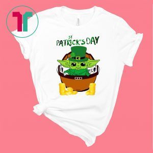 BABY YODA HAPPY ST PATRICK’S DAY T-SHIRT