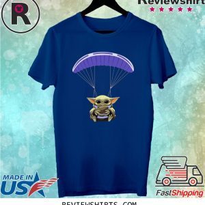 Baby Yoda Parachute T-Shirt