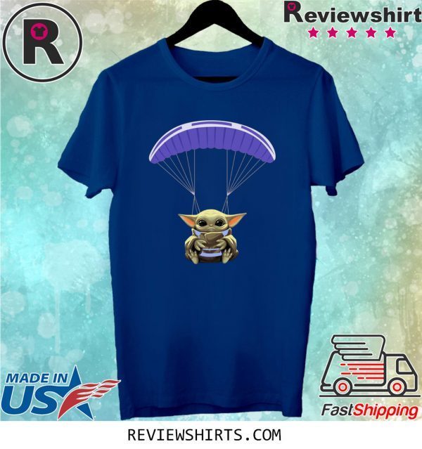 Baby Yoda Parachute T-Shirt