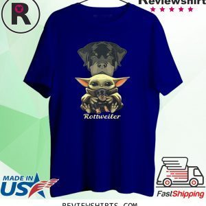 Baby Yoda Rottweiler Tee Shirt