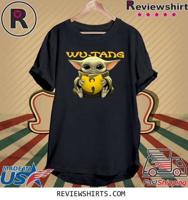 Baby Yoda hug Wu Tang T-Shirt