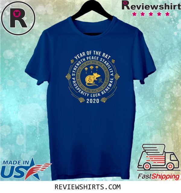 Chinese New Year of The Rat 2020 Meaning Shirt