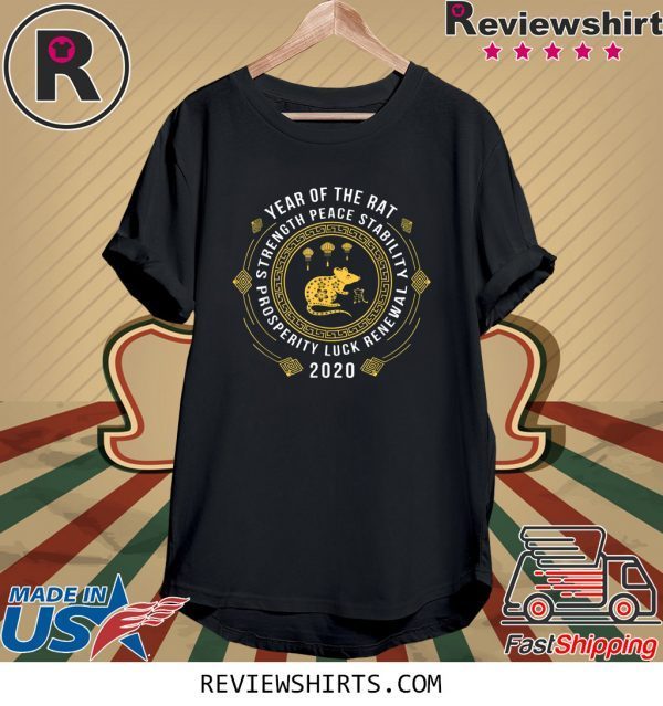 Chinese New Year of The Rat 2020 Meaning Shirt