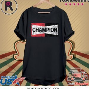 Champion Motor Sports Retro Spark Plug Tee Shirt