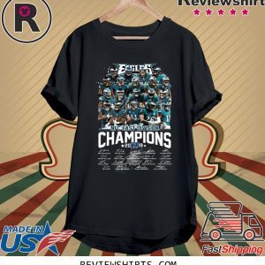 Eagles NFC East Division Champions 2019 Signature T-Shirt