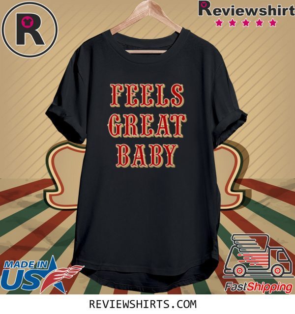 Feels Great Baby Black Tee Shirt