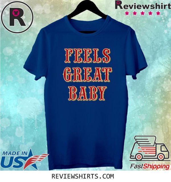 Feels Great Baby Black Tee Shirt