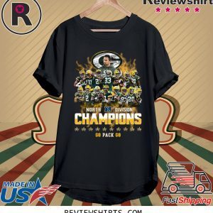 GREEN BAY PACKERS NORTH DIVISION CHAMPIONS 2019 T-SHIRT