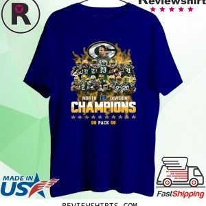 GREEN BAY PACKERS NORTH DIVISION CHAMPIONS 2019 T-SHIRT