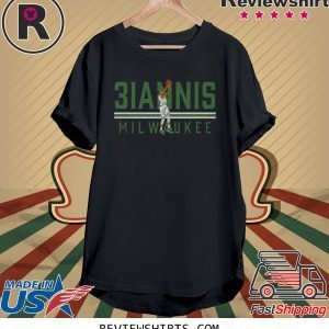 Giannis Antetokounmpo 3 Lannis Milwaukee T-Shirt