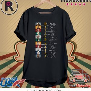 Harry Potter All Character Signature T-Shirt