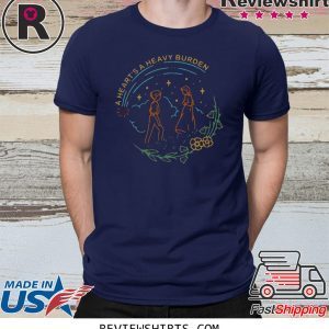 Howl and Sophie a heart’s a heavy burden t-shirt