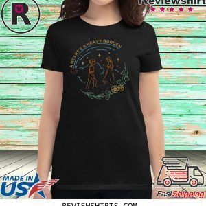 Howl and Sophie a heart’s a heavy burden t-shirt