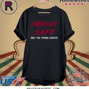 JERRY JEUDY NOBODY SAFE ONLY THE STRONG SURVIVE TEE SHIRT