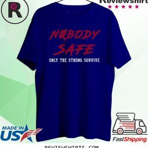 JERRY JEUDY NOBODY SAFE ONLY THE STRONG SURVIVE TEE SHIRT