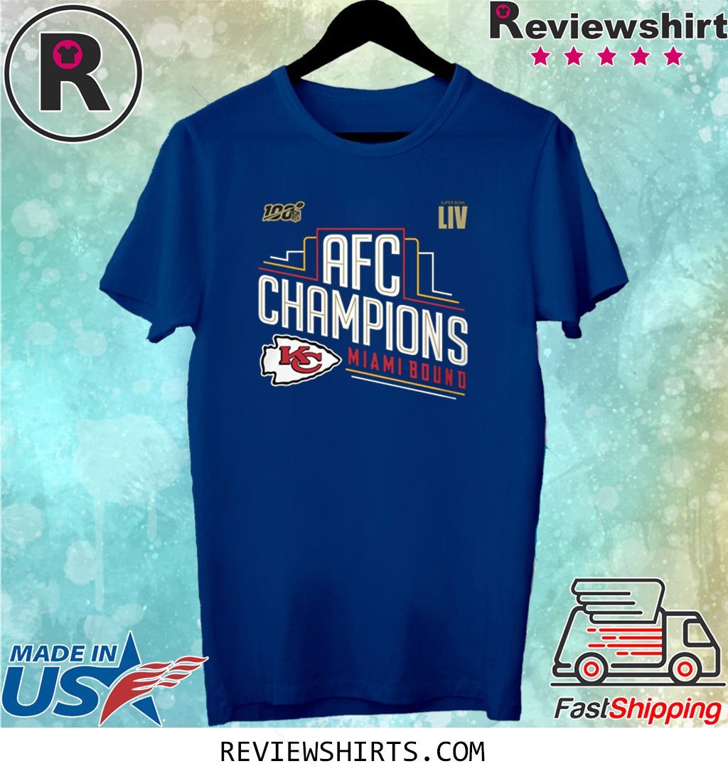 ? Kansas City Chiefs 2020 AFC Champions T-Shirt