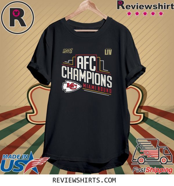 Kansas City Chiefs 2020 AFC Champions T-Shirt