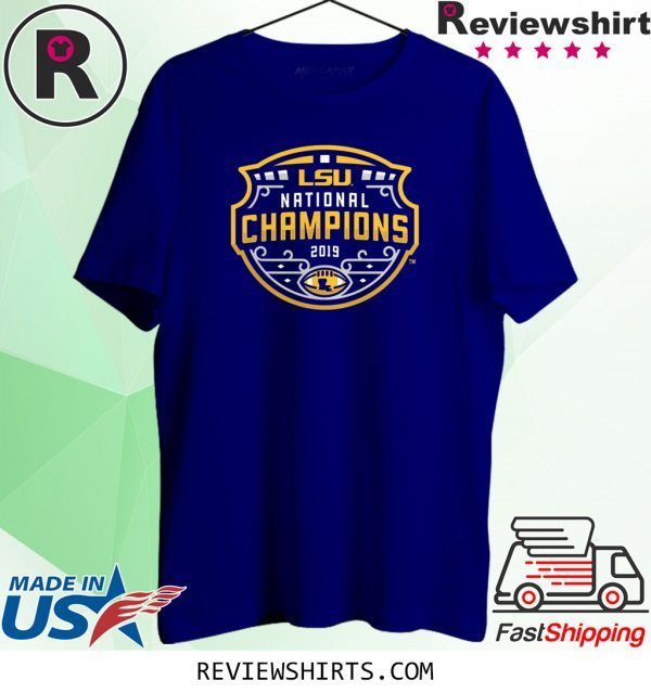 LSU National Champions 2019 Logo T-Shirt