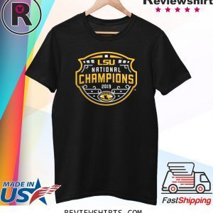 LSU National Champions 2019 Logo T-Shirt