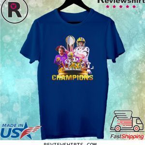 LSU Tigers champions t-shirt