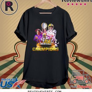 LSU Tigers champions t-shirt