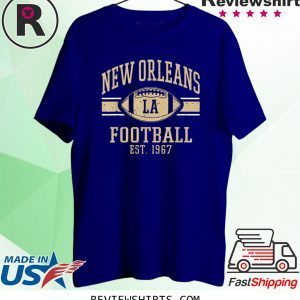 New Orleans Football Vintage Louisiana NOLA Saint Retro TShirt