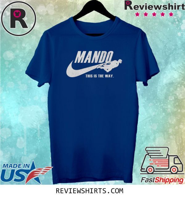 Nike Mando this is the way t-shirt