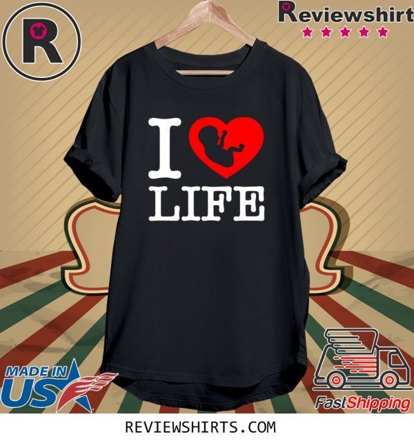 Steve The Missionary I Heart Love Life Anti-Abortion T-Shirt