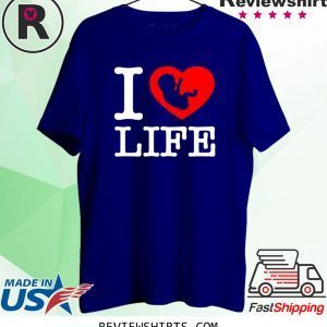 Steve The Missionary I Heart Love Life Anti-Abortion T-Shirt