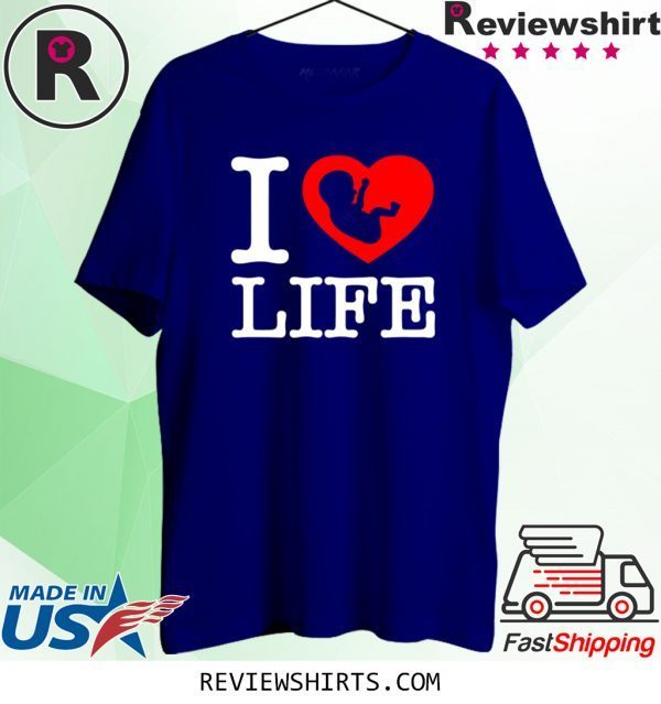 Steve The Missionary I Heart Love Life Anti-Abortion T-Shirt