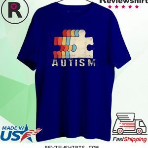 Autism Awareness 70s 80s Vintage Shirt