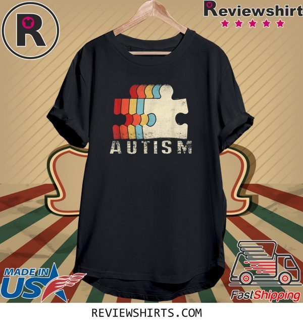 Autism Awareness 70s 80s Vintage Shirt